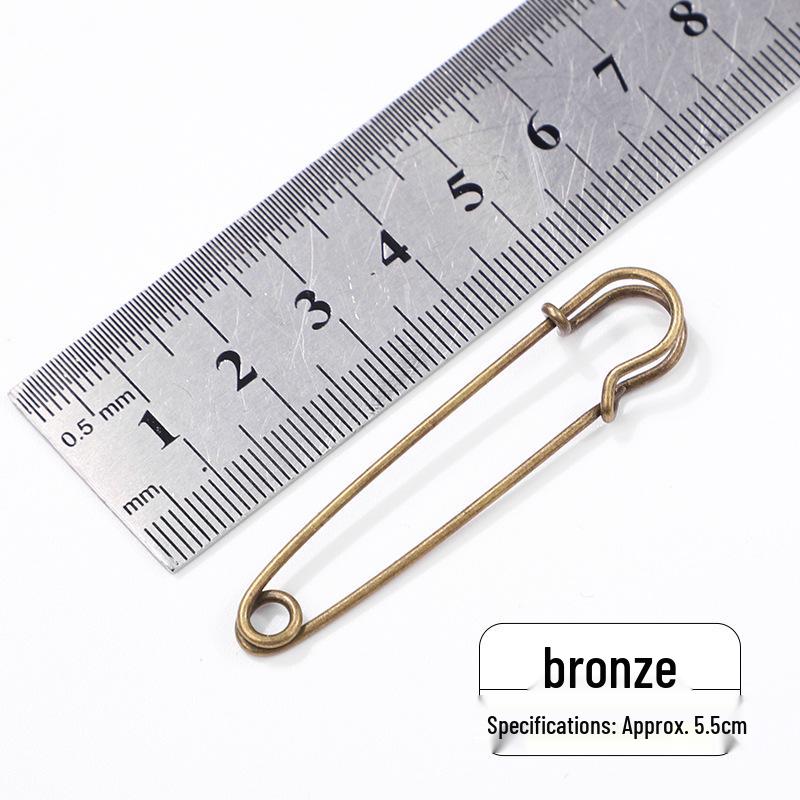 Большая булавка для шали, пряжка для свитера, брошь - Ручная работа, аксессуар для DIY-украшений