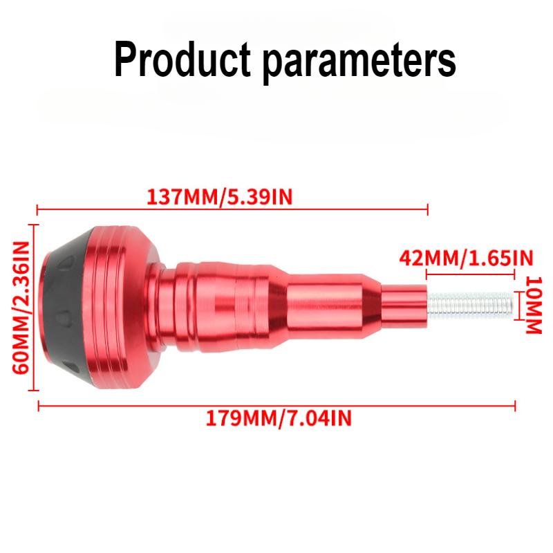 1 шт. мотоциклетный слайдер M10 Protector Frame Slider 10 мм универсальный слайдер для мотоциклетной рамы противоударный стержень защиты