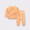 Children's German Velvet Thermal Underwear Set - Baby Autumn/Winter Pajama Suit for Boys and Girls