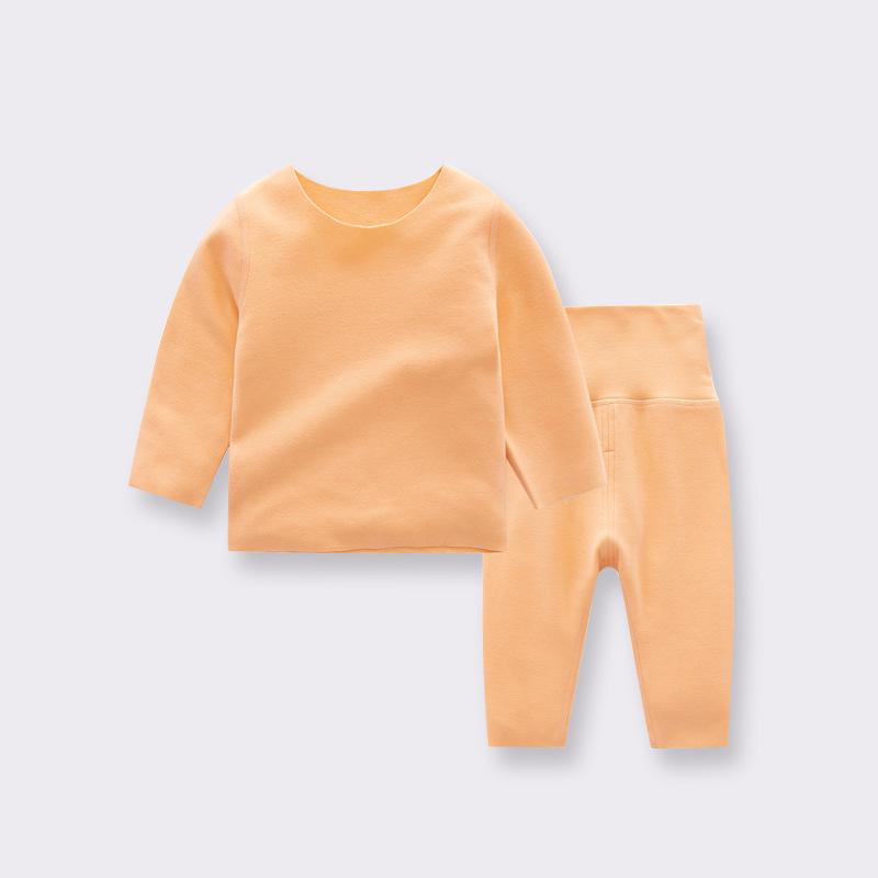 Children's German Velvet Thermal Underwear Set - Baby Autumn/Winter Pajama Suit for Boys and Girls