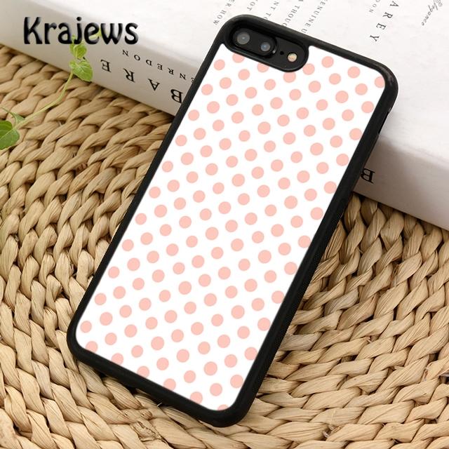 Милый узор в горошек Для чехла-крышки на телефон iPhone 17 Air 16 15 14 plus 12 13 pro max coque Shell Fundas