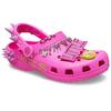 Crocs LittleBig X Классические клоги EVA Полые Модные Клоги на толстой подошве Унисекс клоги Розовый 207546-6QQ
