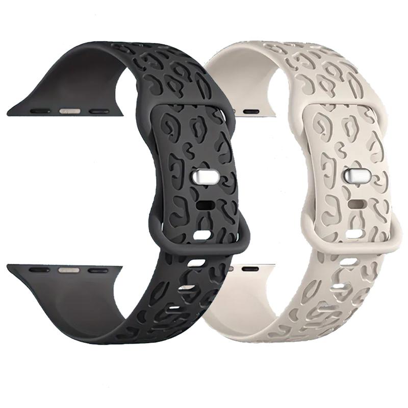 Ремешки Для Apple Watch ultra 2 3 Ремешок 49мм 45мм 44мм 42мм 41мм 40мм 46мм Гравированный correa браслет iwatch серия 7 se 6 8 9 10 11