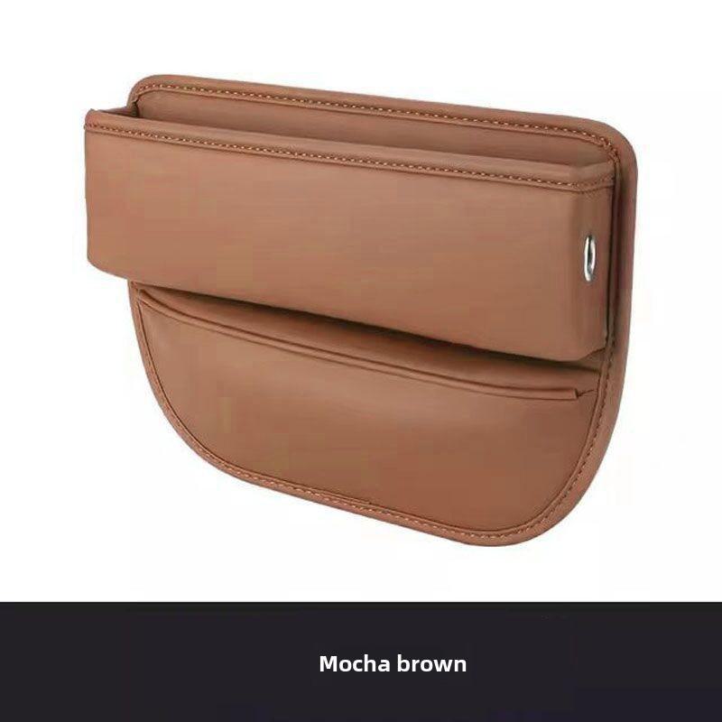 Кожаный ящик для хранения сидений автомобиля Gap: Универсальная автомобильная сумка для хранения вещей в автомобиле.