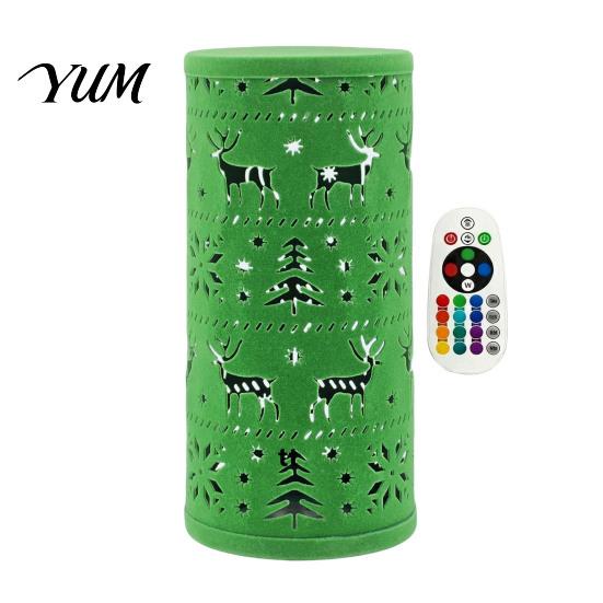Home Decor Lighting USB Butterfly Projector Lamp, RGB 16 Colors Decorative Lamp with Remote Projection Light Control, Hollow-out LED Night for Bedroom