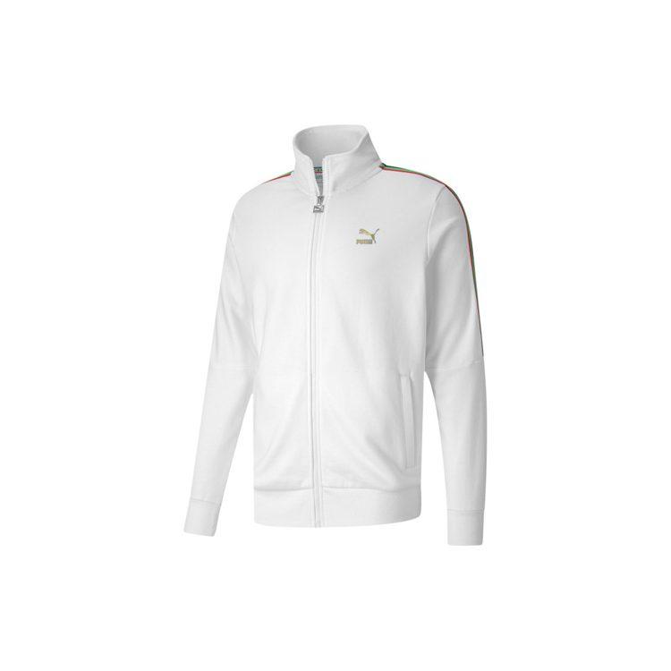 Puma Куртки Мужские Белый Стойка Умеренный Другое 599293-02