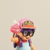 Набор из 6 аниме-фигурок Arale: Доктор. Блин, Кукла-робот, Сяоюнь и Сяоюй. Идеально подходит для подарков!