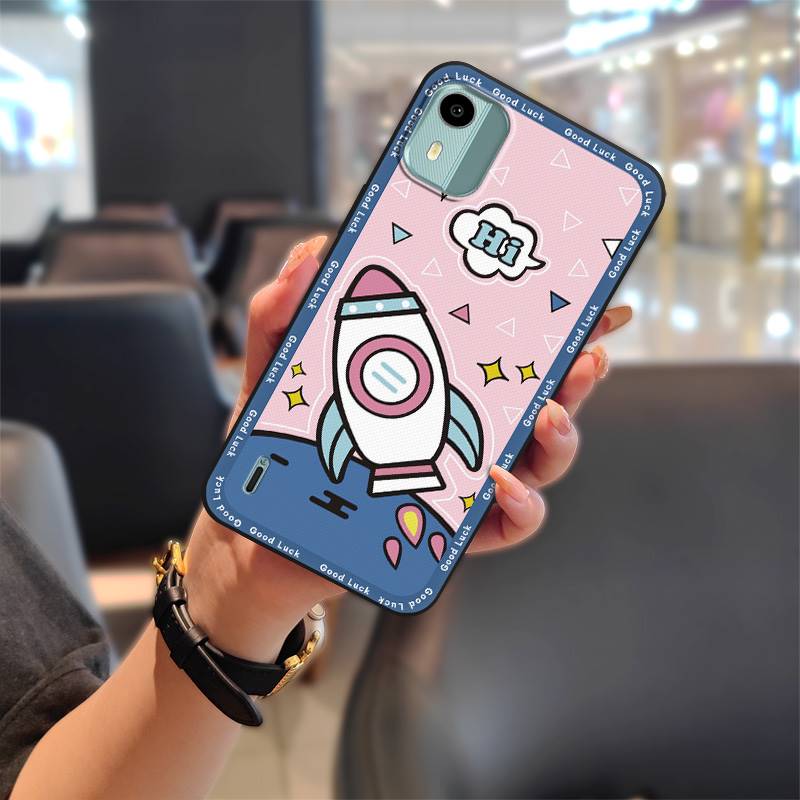 Cartoon Phone Protector Phone Case For Nokia C12/C12 Pro/C12 Plus/TA-1535 Durable Cute TPU Silicone Anti-dust Back Cover
