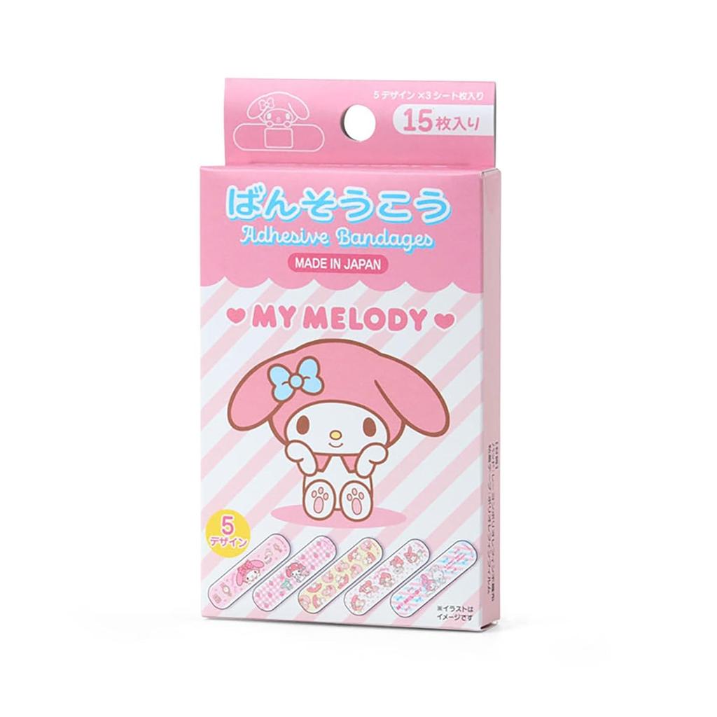Коробка пластырей Sanrio My Melody Pad Вискоза Полиолефин Нетканый материал Клейкая лента Пленка Индивидуальная упаковка 620254