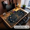 Tree of Life Theme Custom Mouse Pad Personalized With Name Text Customized Desk Mat For Office Home Decor