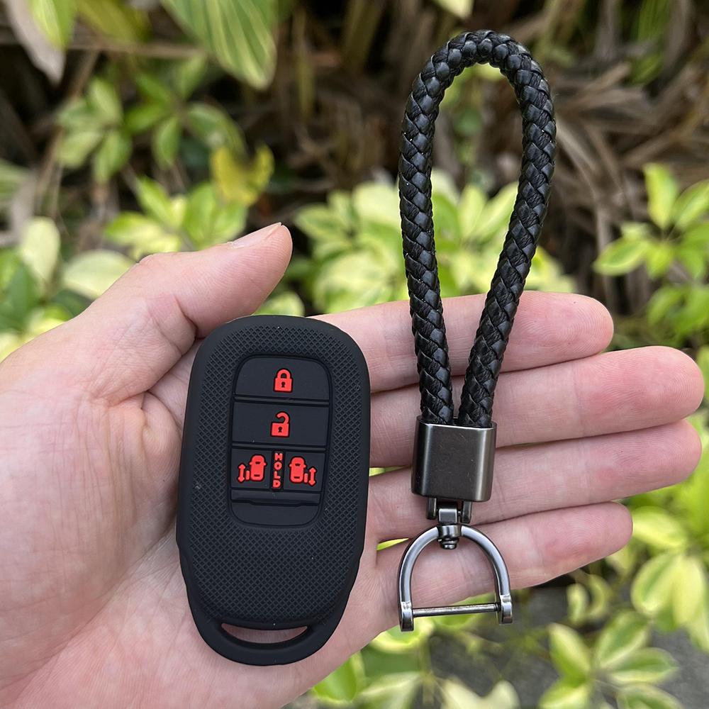 Силиконовый Чехол для Автомобильного Ключа Аксессуары Для Honda Stepwgn Rp6/Rp7/Rp8 Odyssey Freed Elysion Резиновый Чехол для Пульта Брелок Набор