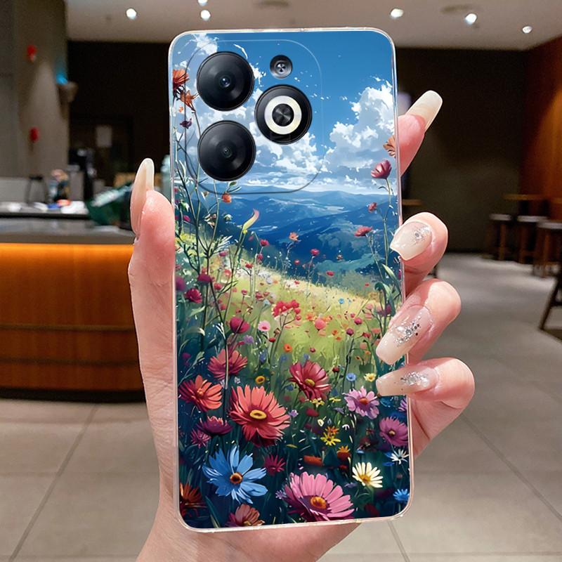 Casing For Techno Spark Go 2024 Luxury Cute Cool Boys Girls Transparent TPU Soft Bumper Cover Tecno Spark Go 2024 BG6 Phone Case