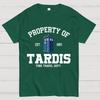 Property of Tardis Unisex 100% Cotton Summer Casual Cool Loose T-Shirt