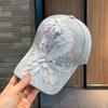 Солнцезащитная шляпа женская летняя шляпа милая цветочная вышивка женская бейсболка летняя тонкая солнцезащитная кепка