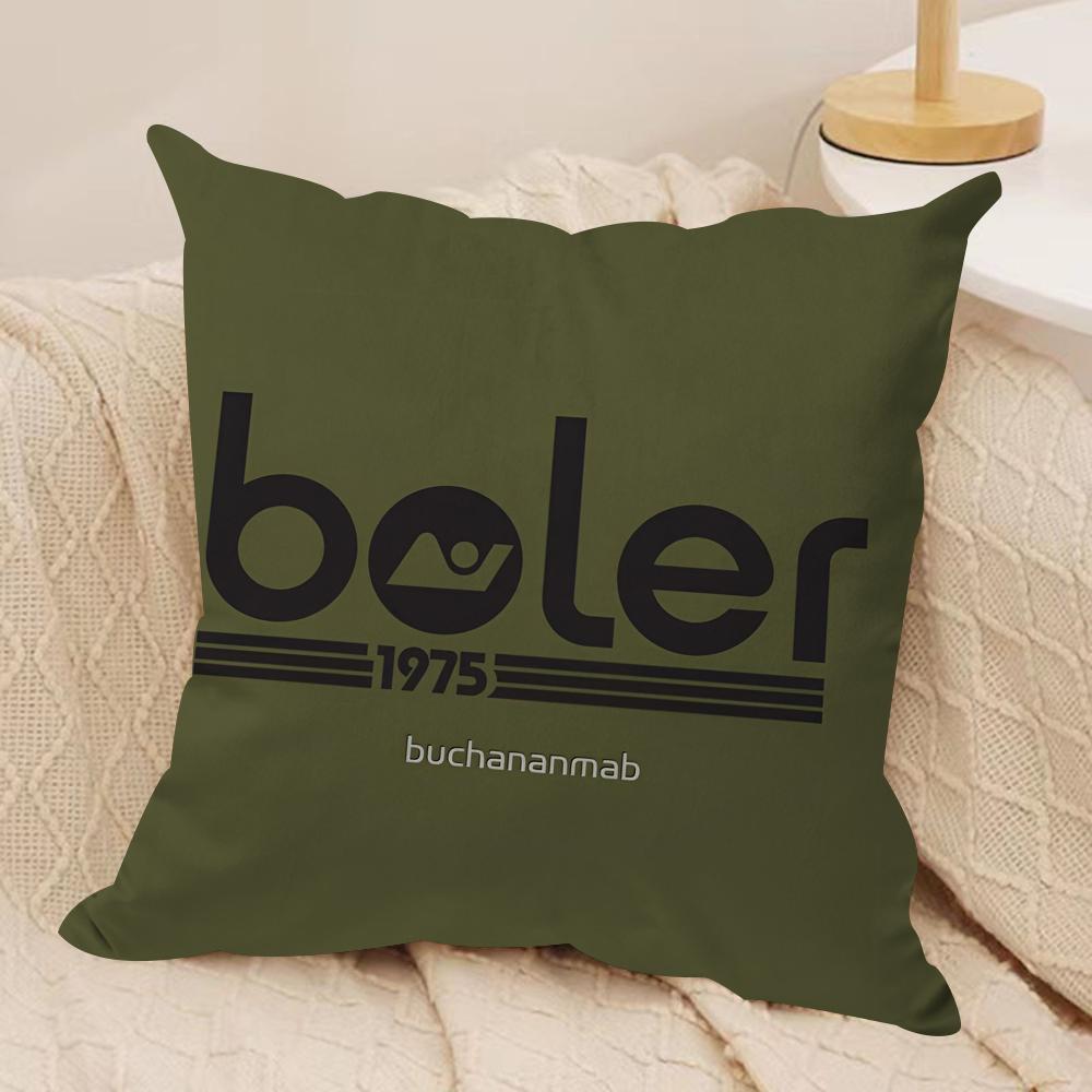 Модный бренд B-Boler Наволочка для подушки Мягкая плюшевая ткань Двусторонняя печать Наволочка для диванной подушки для всех сезонов Домашний декор Подарок