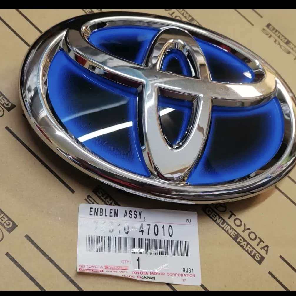 160 мм x 110 мм Эмблема на переднюю решетку для Toyota Camry Avalon Prius HIGHLANDER Hybrid Эмблема на переднюю решетку 75310-47010