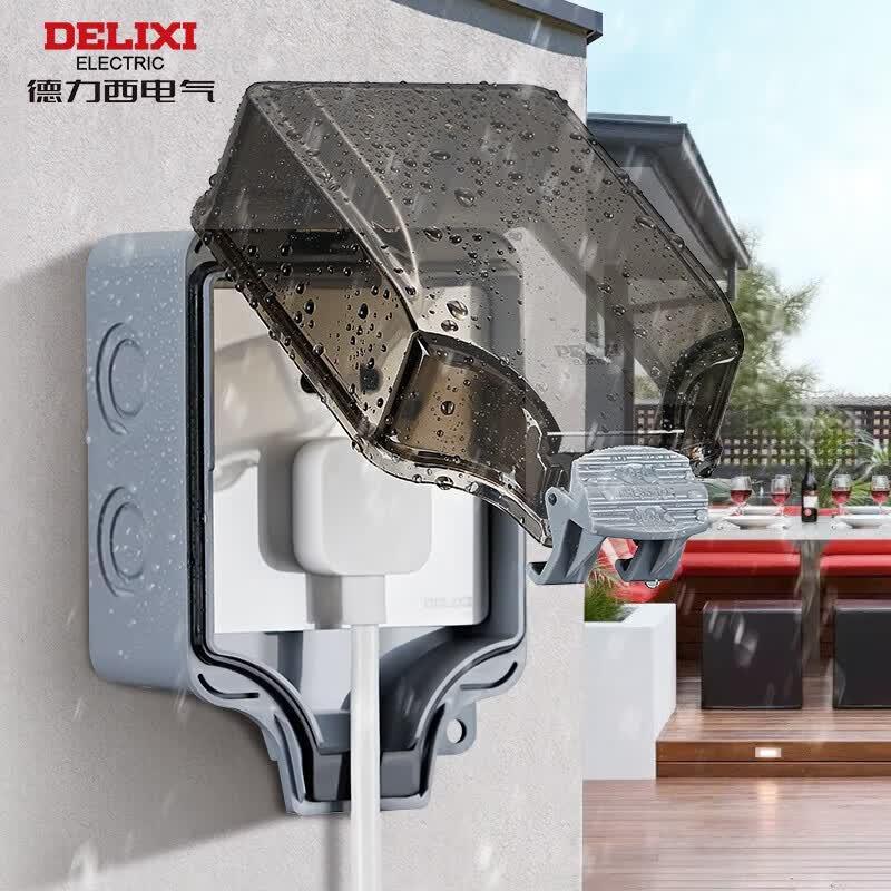 DELIXI IP66 Уличный водонепроницаемый электрический бокс (Китайская версия)