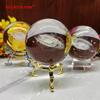 6CM Diameter Globe Galaxy Miniatures Crystal Ball 3D Laser Engraved Quartz Glass Ball Sphere Home Decoration Accessories Gifts