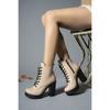 Women's High Block Heeled Boots