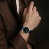 Tissot Мужские часы T с кварцевым механизмом, водозащитой 100 м, корпус из нержавеющей стали, черный циферблат, 40 мм, T150.410.16.051.00
