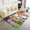 Pumpkin Party Night Customize Text Area Rug Design for Living Rooms Foyer Outdoor Study room Anti-slip Rug Anime Office Decor Birthday/Christmas Gift