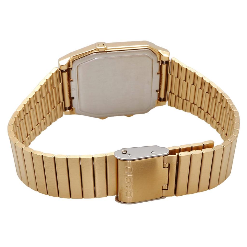 Casio Standard STANDARD Quartz Watch Unisex Gold Overseas Model Ana-Digi AQ-800EG-9A [Item]