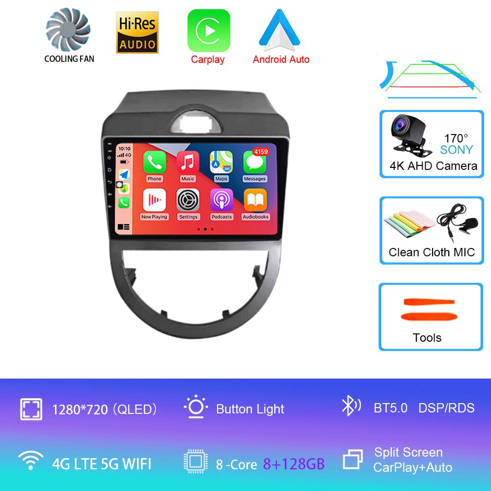Android 14 For KIA Soul 2009-2013 Built-In Carplay AUTO Car Radio Stereo DSP IPS Multimedia Player GPS Navigation BT WIFI