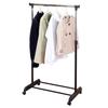 Clothes Width Load Capacity 15kg [Doshisha] NGHS-81BK Rack, Single, Black, 80cm,