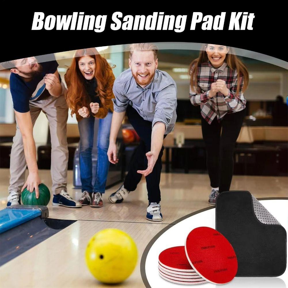 Cleaner Tool Bowling Polishing Pad Deep Cleaning Bowling Sanding Pads Daily Training
