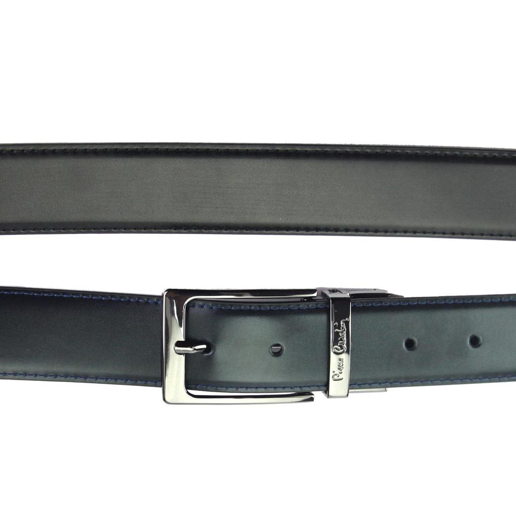męski pasek z prawdziwej skóry Pierre Cardin FWJX5 DOUBLE