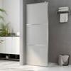 VidaXL Italian-Style Shower Wall Shower Cabin Shower Partition Bathroom Home Interior Frosted ESG Glass 146645