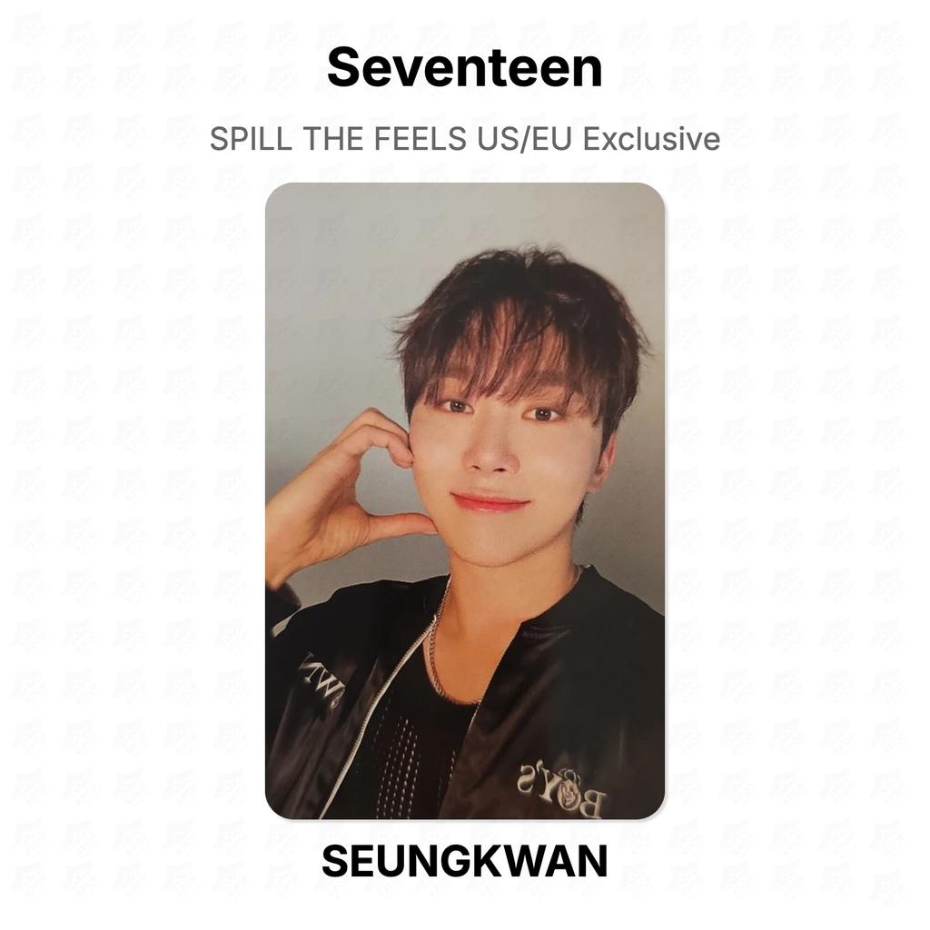 Seventeen SPILL THE FEELS Официальная фотокарточка эксклюзивно для США/ЕС