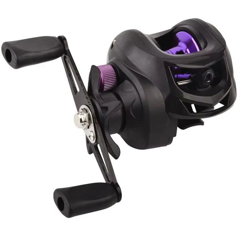 Модернизированная противовзрывная леска Micro-bait Casting Reel 7.2:1 Высокоскоростная рыболовная катушка с защитой от запутывания и дальним забросом Катушка для пресноводной рыбалки