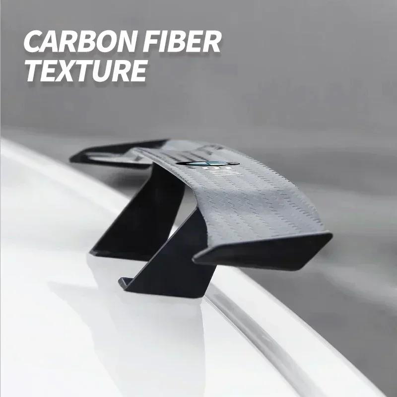 X5 B4 For Bmw Mini 1pcs Carbon Fiber Car Mini Racing Rear Small Wing Spoiler For BMW X3 X5 M5 M3 E46 E90 E60 F10 E39 F30 E36 G30