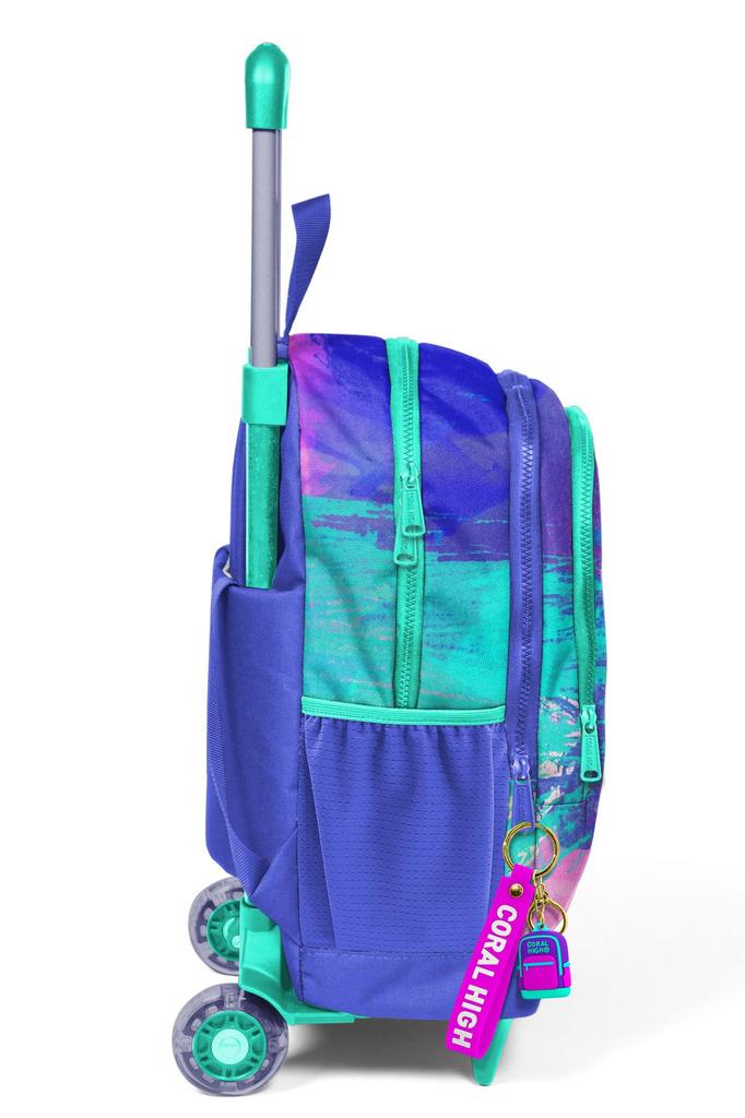 Школьный рюкзак с тремя отделениями Coral High Kids с красочным рисунком аэрографа 23938