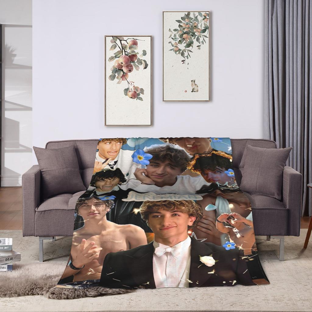 Super Soft BlanketsStudents Picnic Jeremiah Fisher Throw Blanket Flannel Bedspread For Home Decor Fashion Sofa Bed Cover