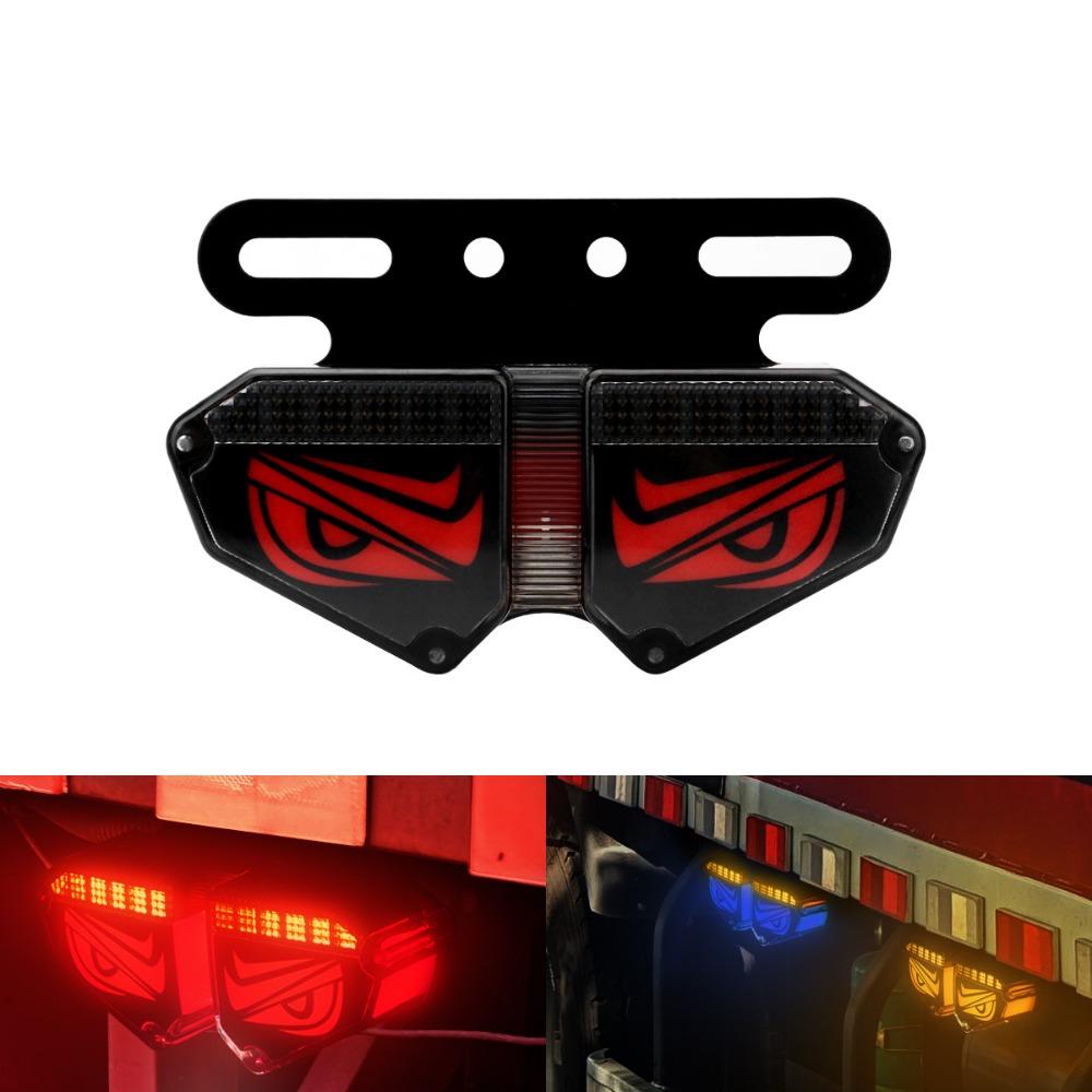 Multi-Mode Devil's Eye Truck Light Universal Strobe Lights Creative Truck Taillight Car Decor