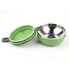 Round 1 Layer Durable Stainless Steel Lunch Box Bento Picnic Food Container