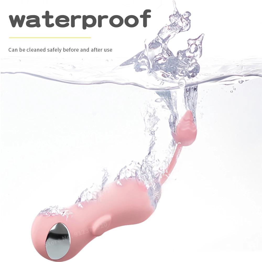 Новый 10-частотный вагинальный вибратор для точки G, массаж клитора, беспроводной пульт дистанционного управления, вагинальная вибрация, секс-игрушка для взрослых и женщин, мяч Кегеля