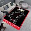 Ковры и коврики Isle of Man TT Ковер для мотоциклетных соревнований Декор для гостиной и спальни Мягкий ковер для большой площади Коврик для детской комнаты