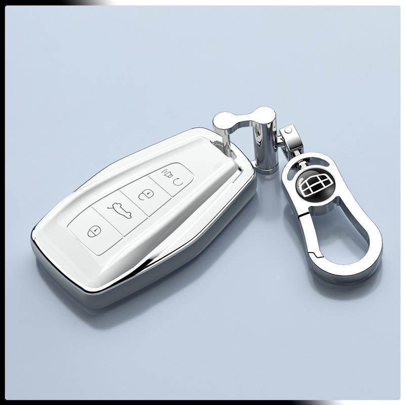 New Geely ICON Chocolate Key Cover for 1.5T 19-23 Male/Female Edition Car Buckle