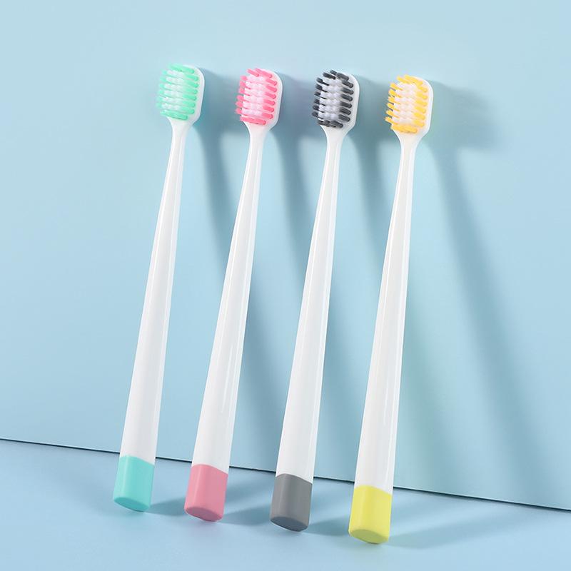 Youjieyoujing Adult Medium Soft Bristle Toothbrush - Single Pack for Deep Cleaning