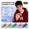 Mini Camera G65 Small Thumb Size Body With Lanyard 1080P Full 720p Video Recording Creative Filters Fill Light Type C Port For Charging File Transfer