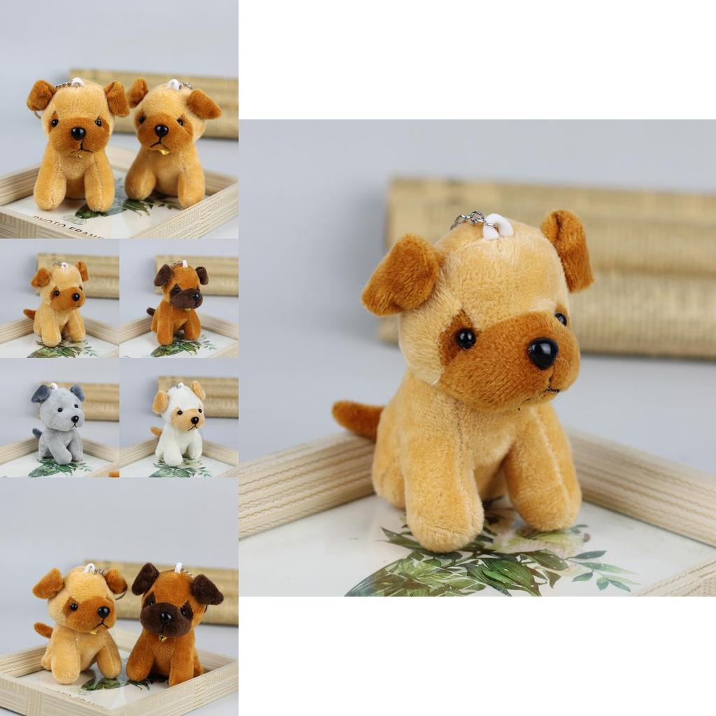 Очаровательная плюшевая игрушка хаски, реалистичная мягкая игрушка собака, милая кукла-щенок, брелок