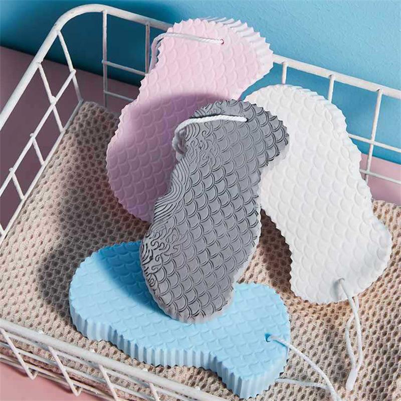 Super Soft Exfoliating Bath Sponge Body Scrubber Shower Brushes Cleaner Pad Body Skin Care Bathroom Supplies