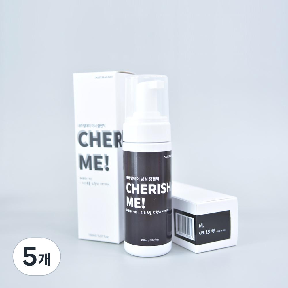 Natural Day Cherish Me Мужской очищающий гель 09 Chic of Men 150 мл 5 шт