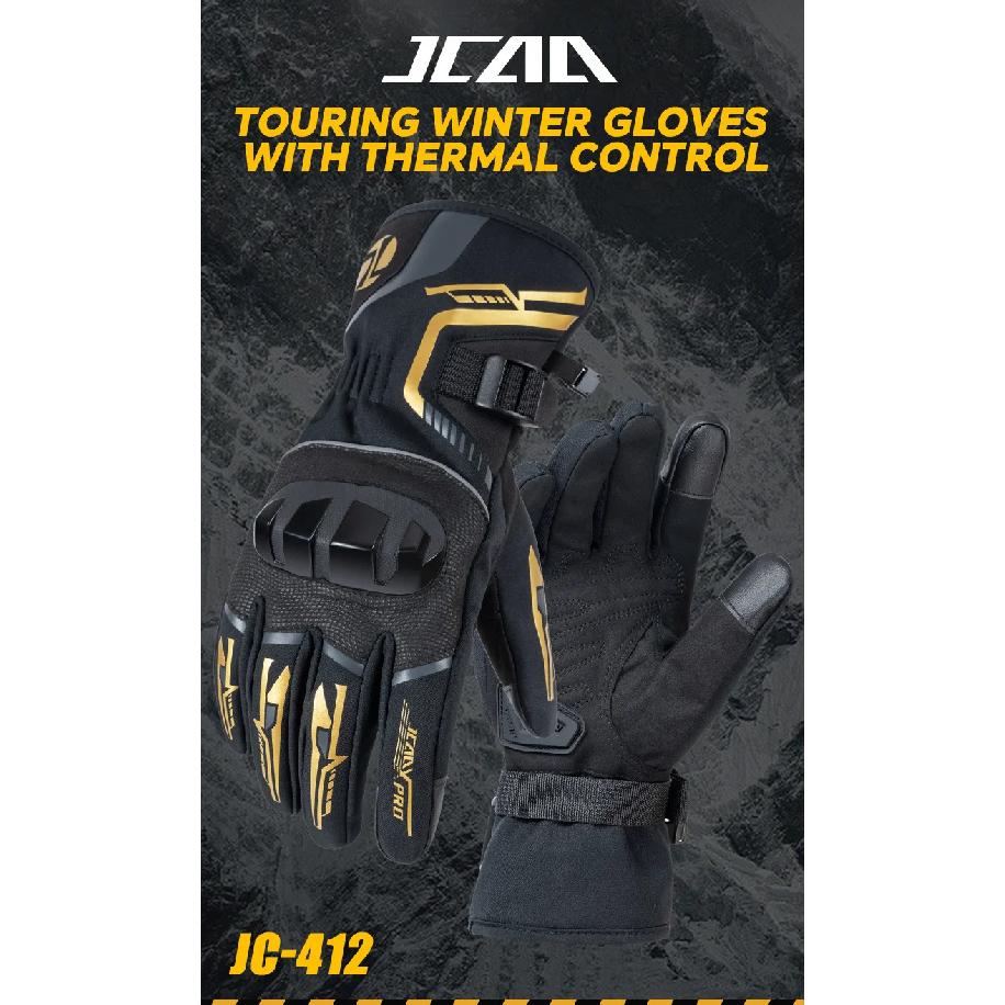 Winter Motorcycle Gloves Men Women Motorbike Thermal Gloves Waterproof Outdoor Sports Biker Riding Adventure Moto Travel Gloves