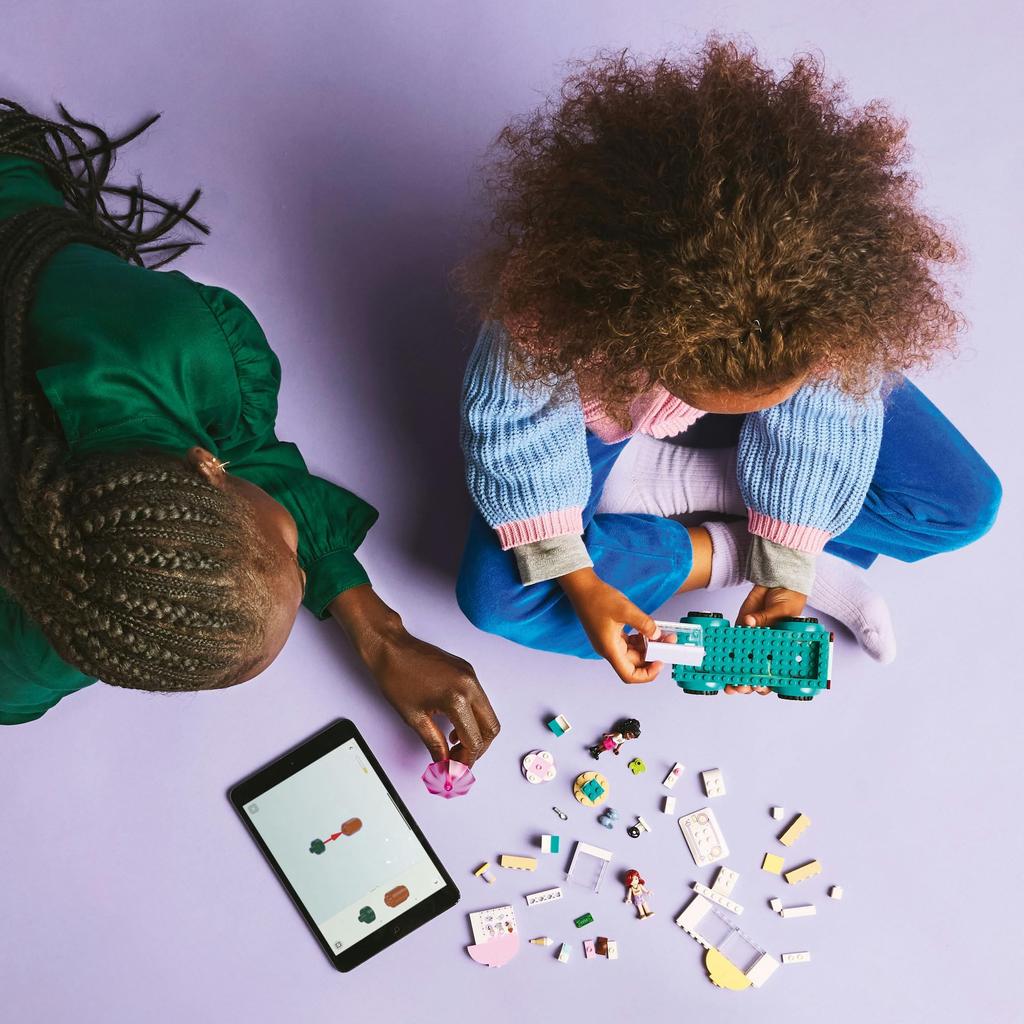 LEGO Friends Heartlake City Мороженое Грузовик Игрушка Подарок на День Рождения Блок Образовательный Мальчики Девочки Дети 4 года 5 лет 6 лет Ролевые игры