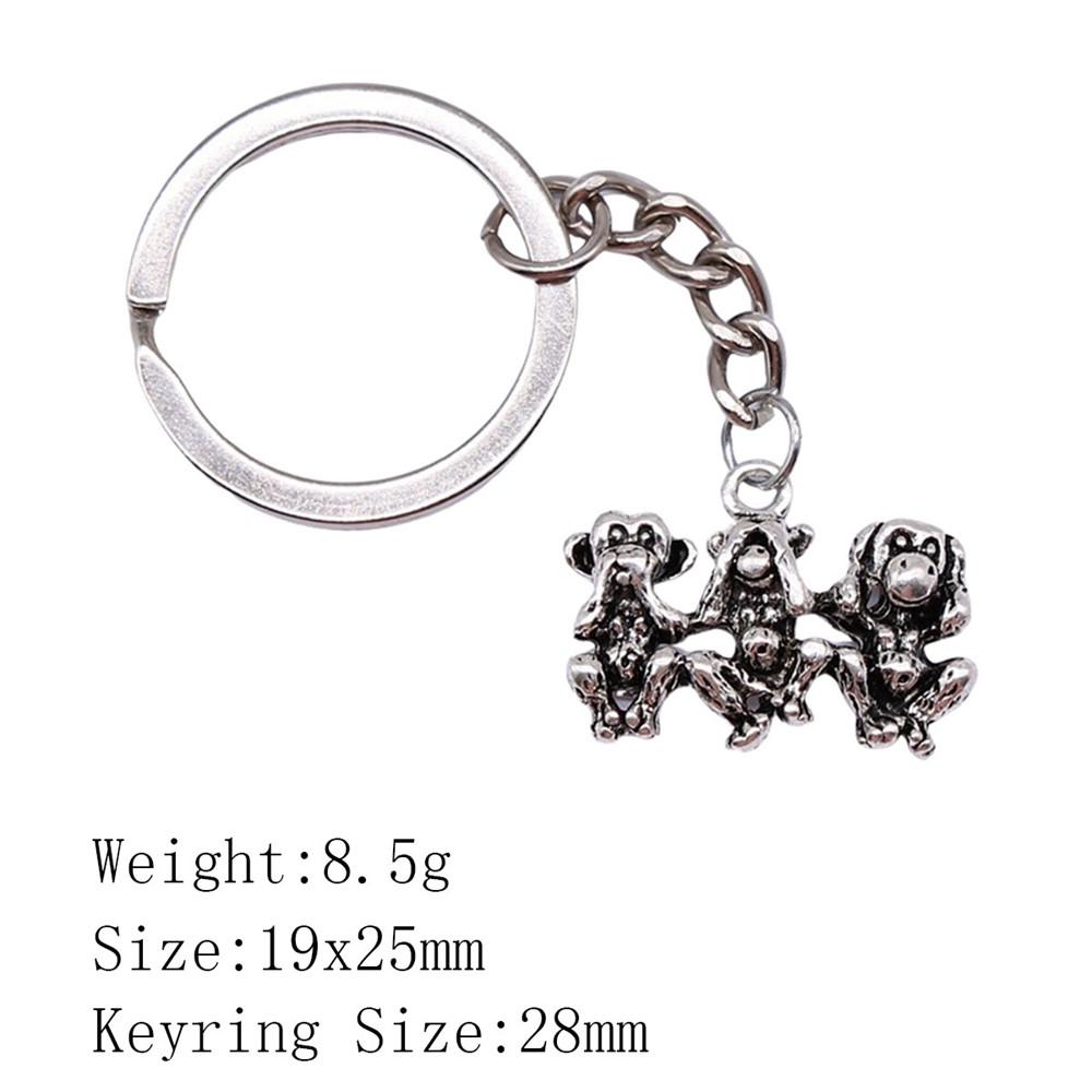 День святого Валентина Оригинальные брелки Лесные животные Медведь Брелок Сувенирные брелки Для пар