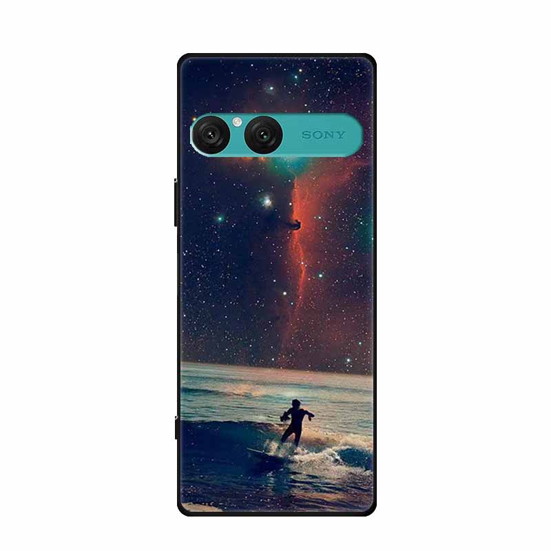 Для Sony Xperia 10 VII Чехол Силиконовый Планета Крутое Животное ТПУ Мягкая Задняя Крышка для Чехлов Телефона Sony Xperia10 VII XQ-FE54 XQZ-CBFE
